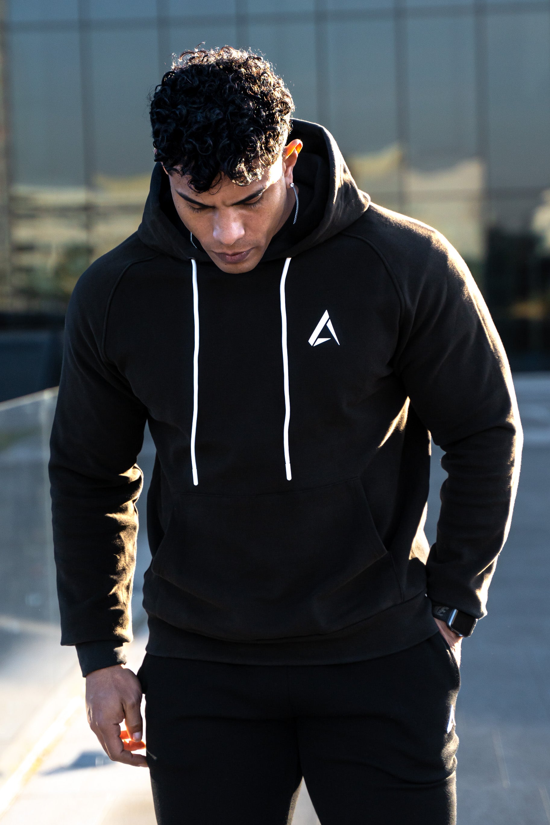 Phantom Legacy Hoodie Fitted - Black Stone