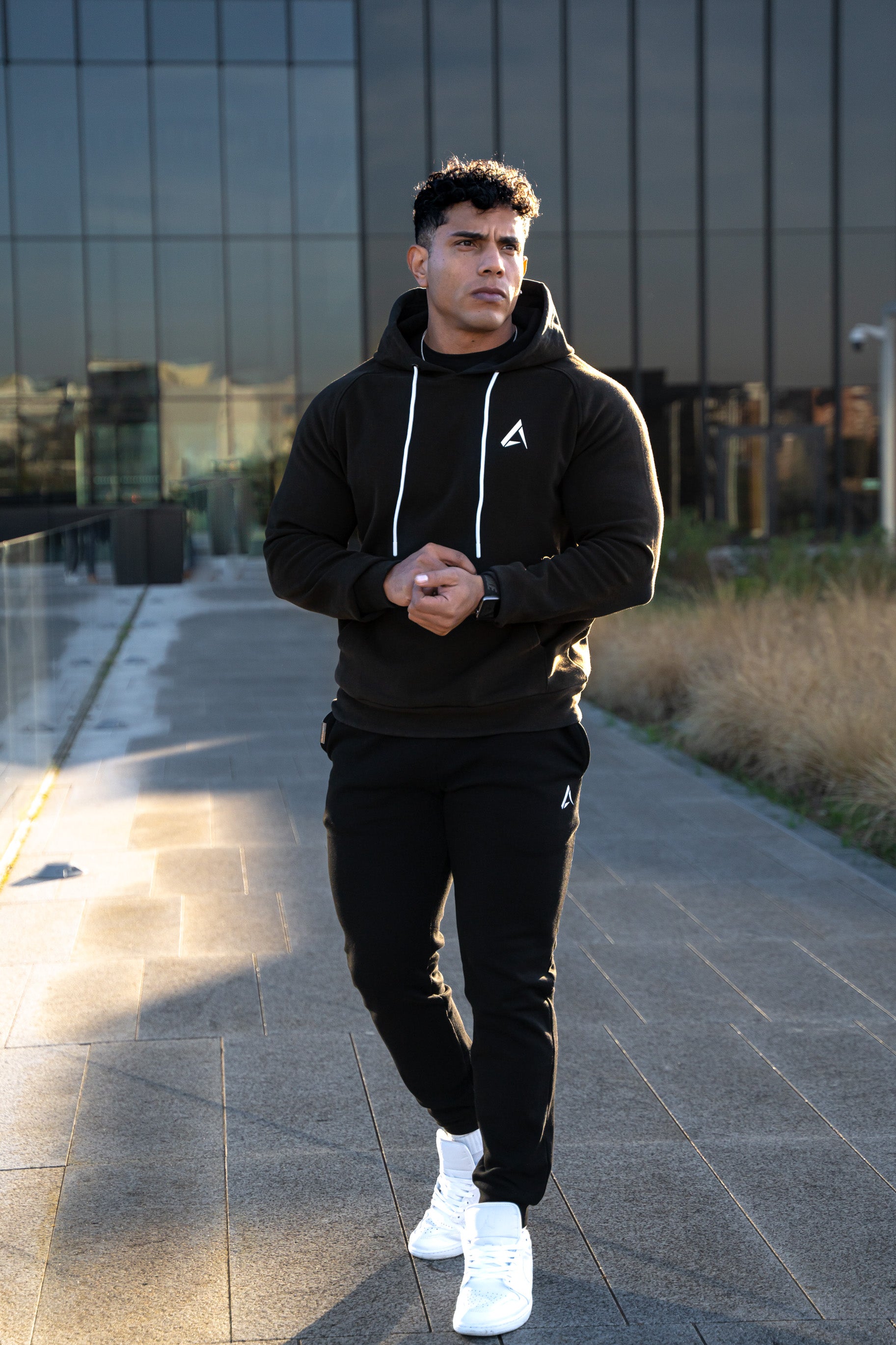 Phantom Legacy Hoodie Fitted - Black Stone