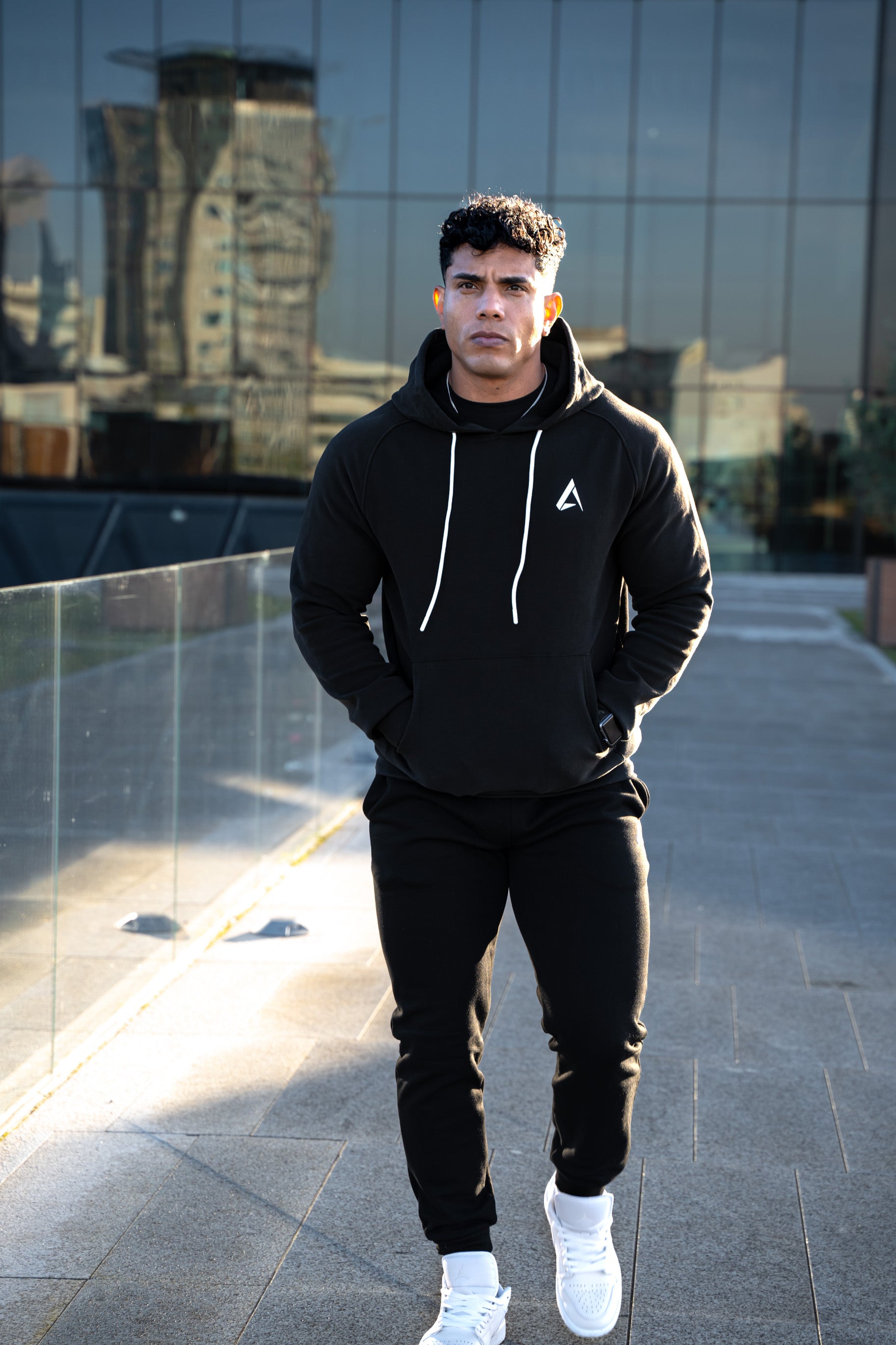 Phantom Legacy Hoodie Fitted - Black Stone