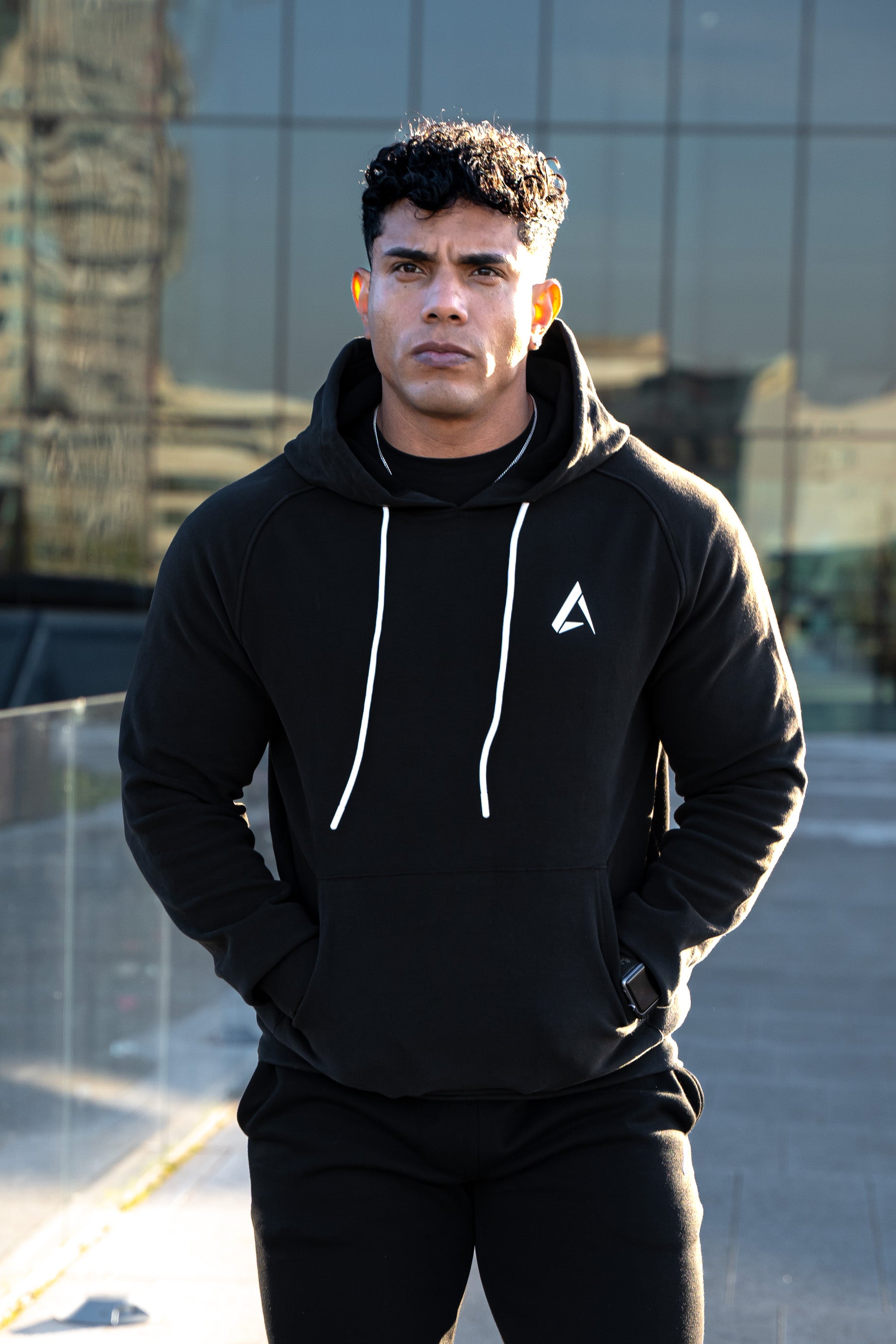 Phantom Legacy Hoodie Fitted - Black Stone