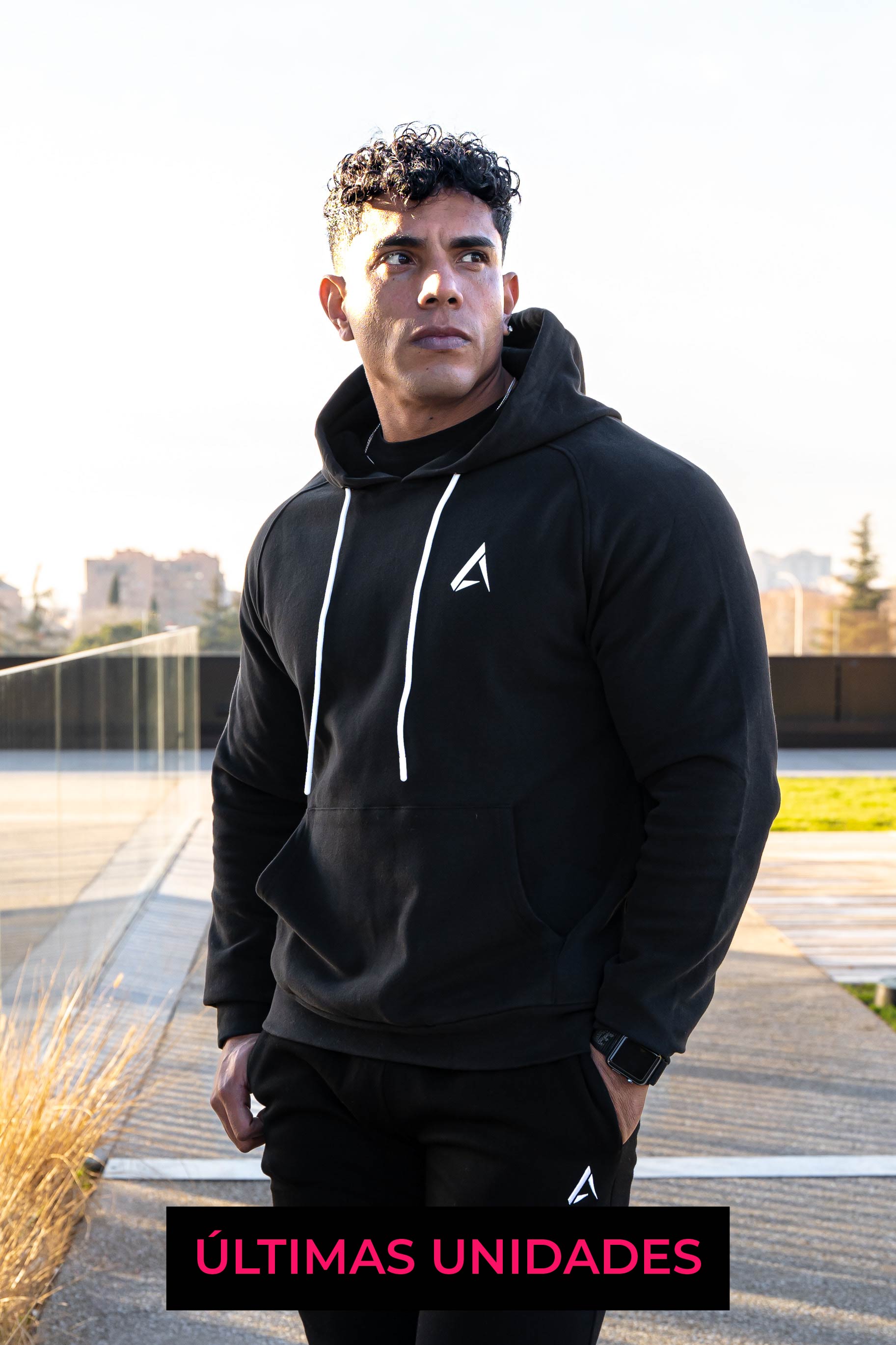 Phantom Legacy Hoodie Fitted - Black Stone