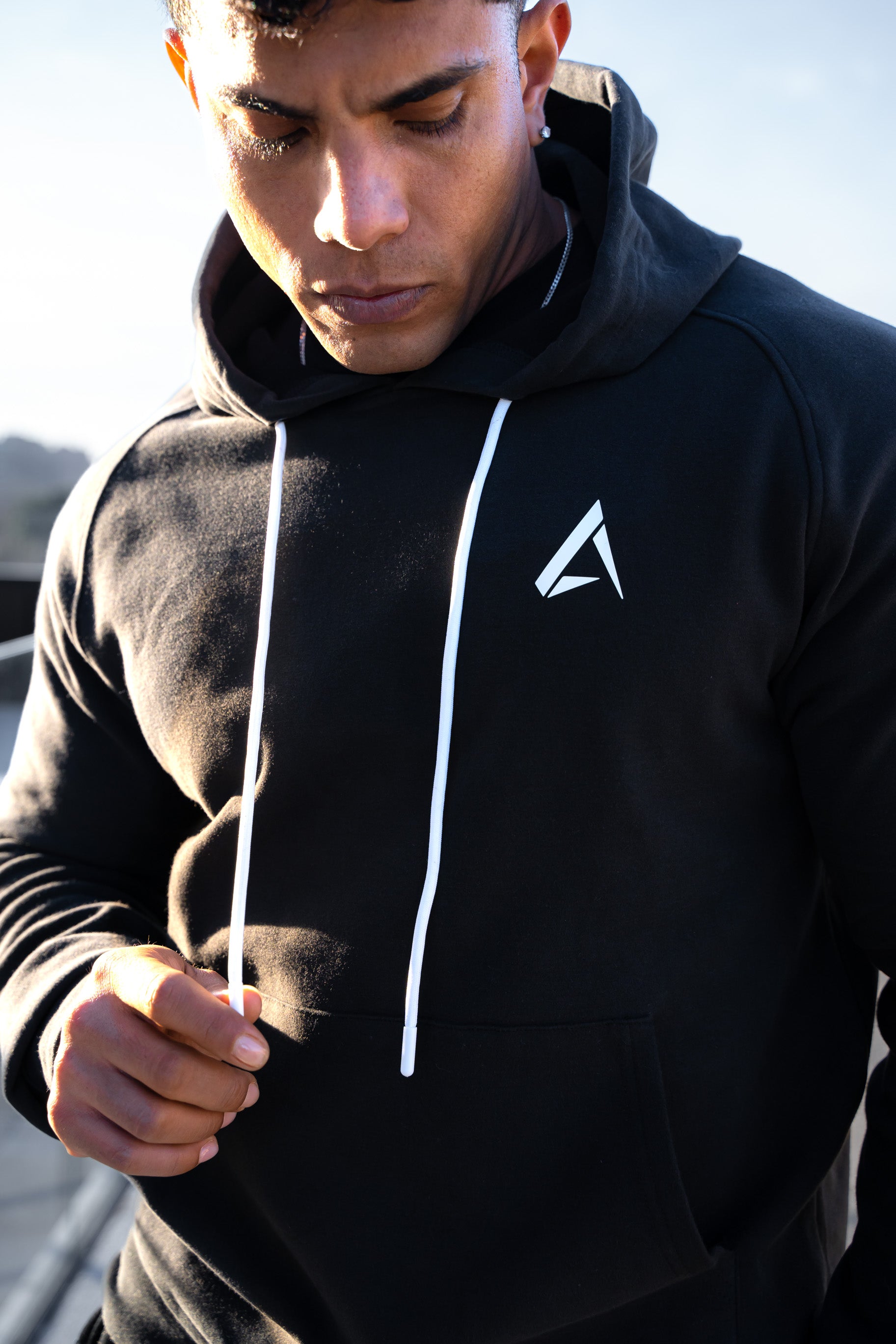 Phantom Legacy Hoodie Fitted - Black Stone