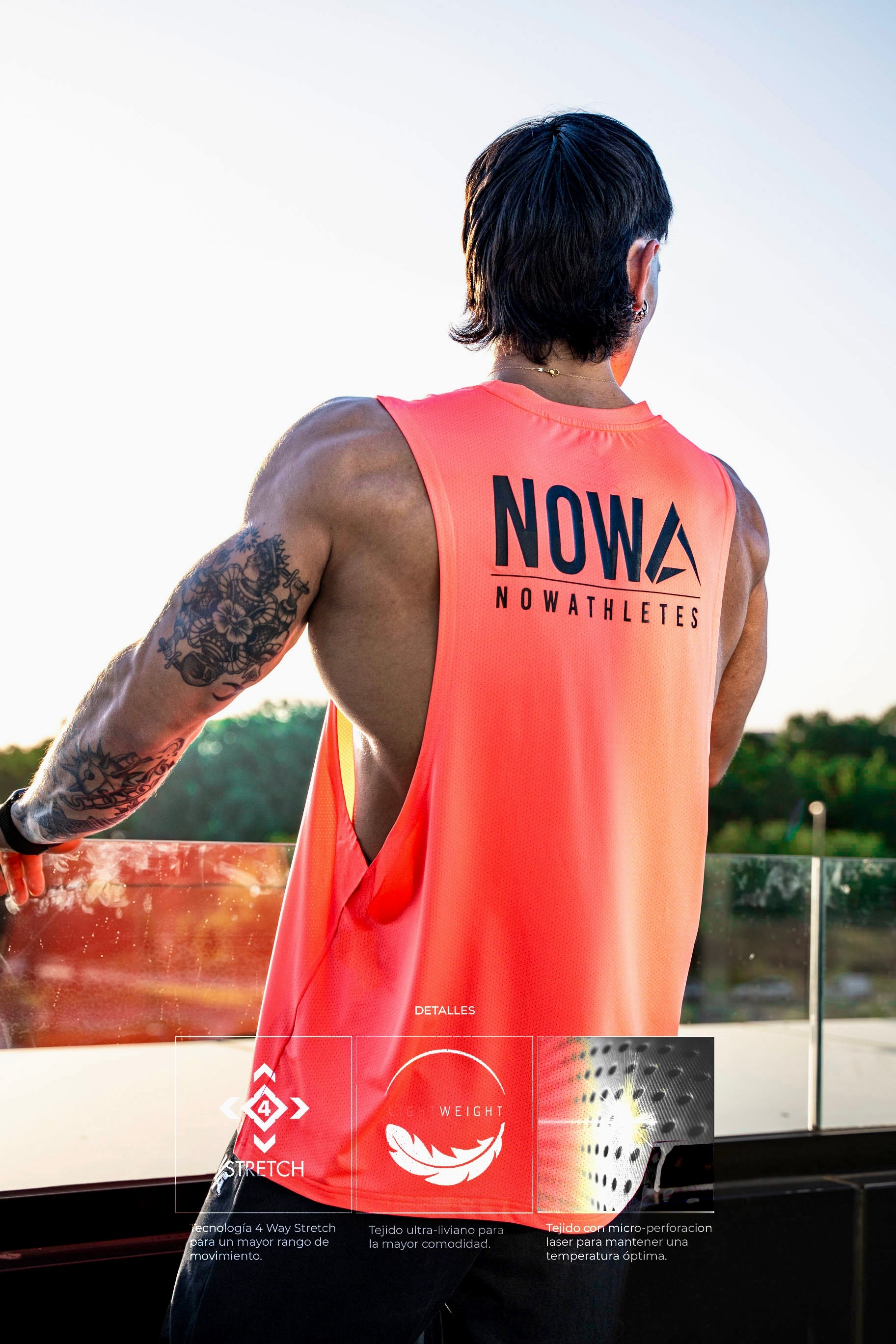 Elite Evolve Tank 2.0 - Neon Orange