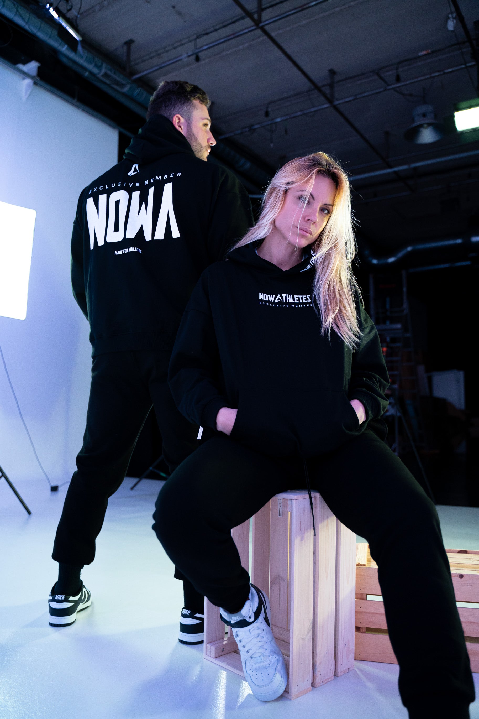 Exclusive Member Oversized Sweatshirt - Black