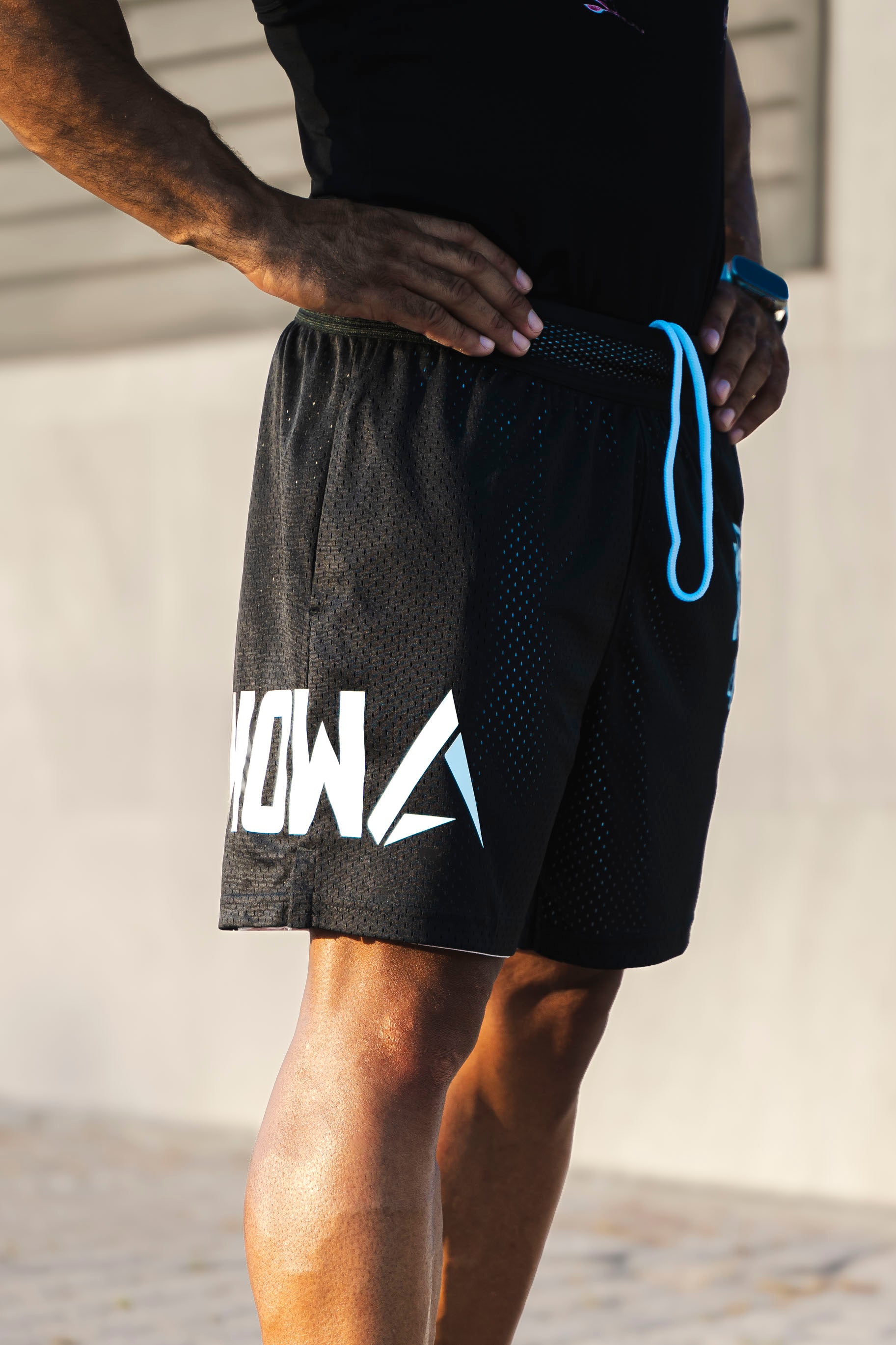 Wolf Reversible 2in1 shorts - Black/White