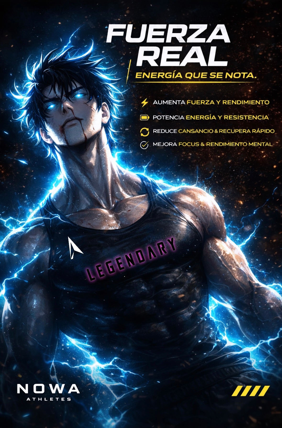 Pre Entreno LEGENDARY Lima Limón - 300g