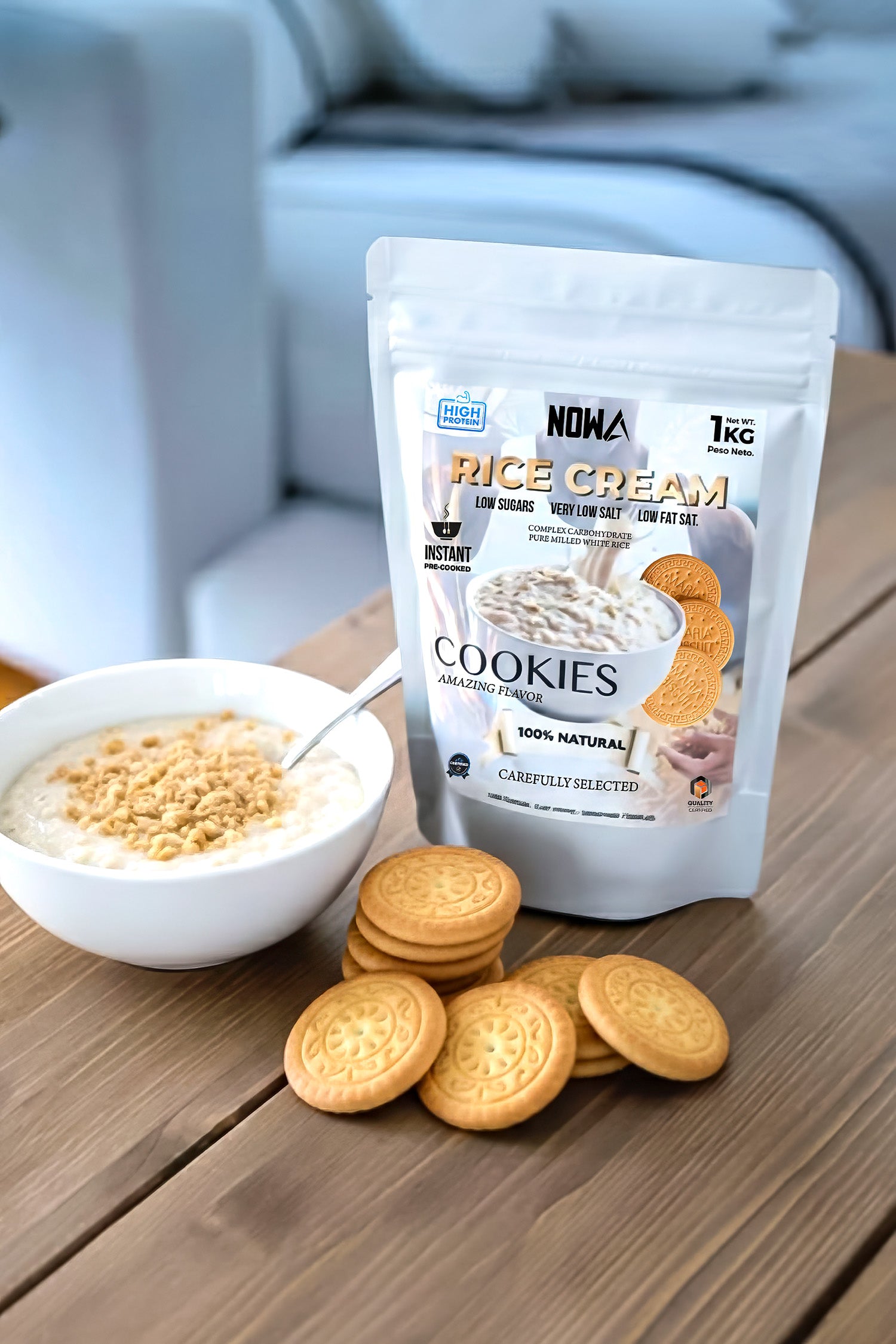 Crema de Arroz NOWA - Galleta