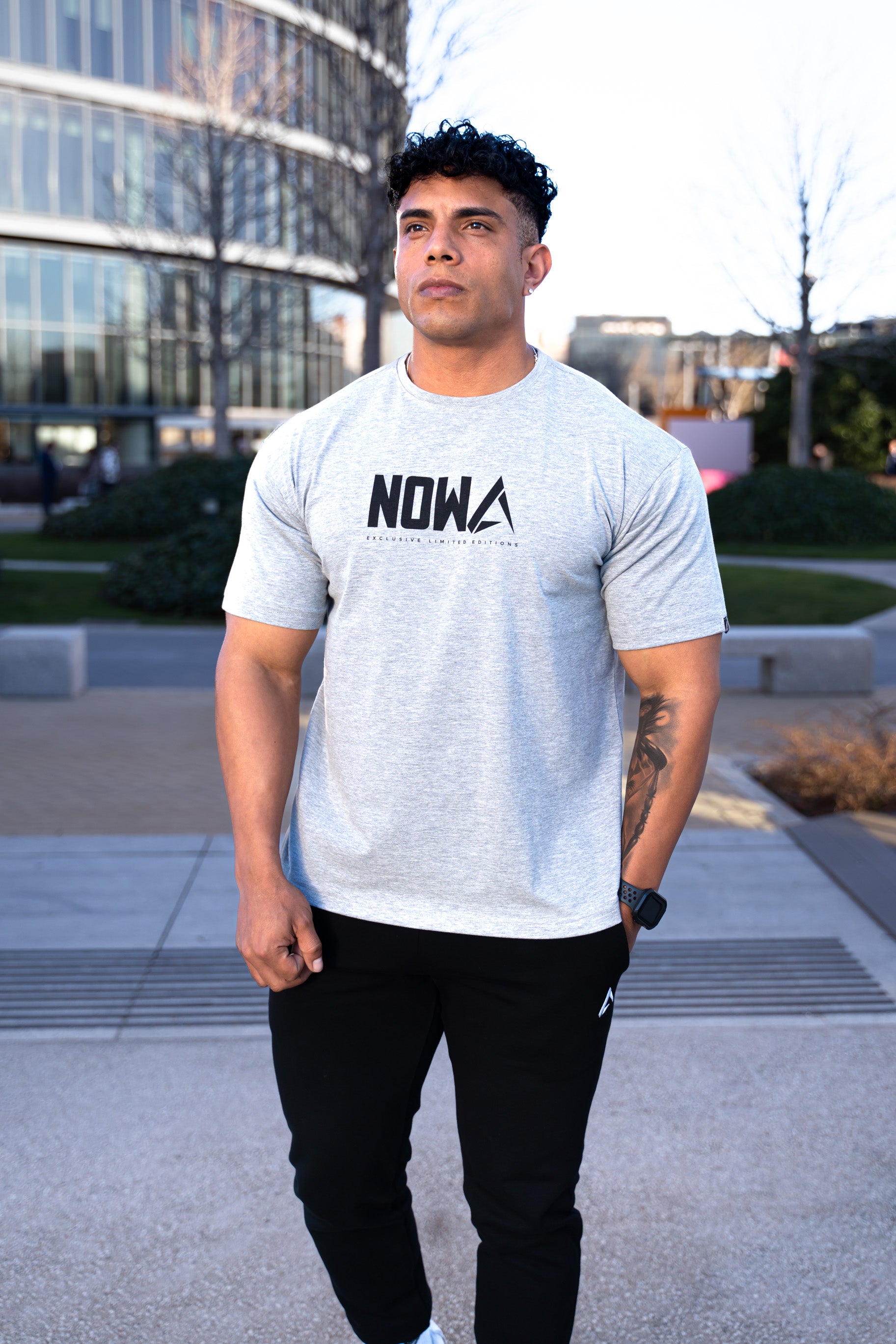 Camiseta ONYX™️ Fitted - Grey