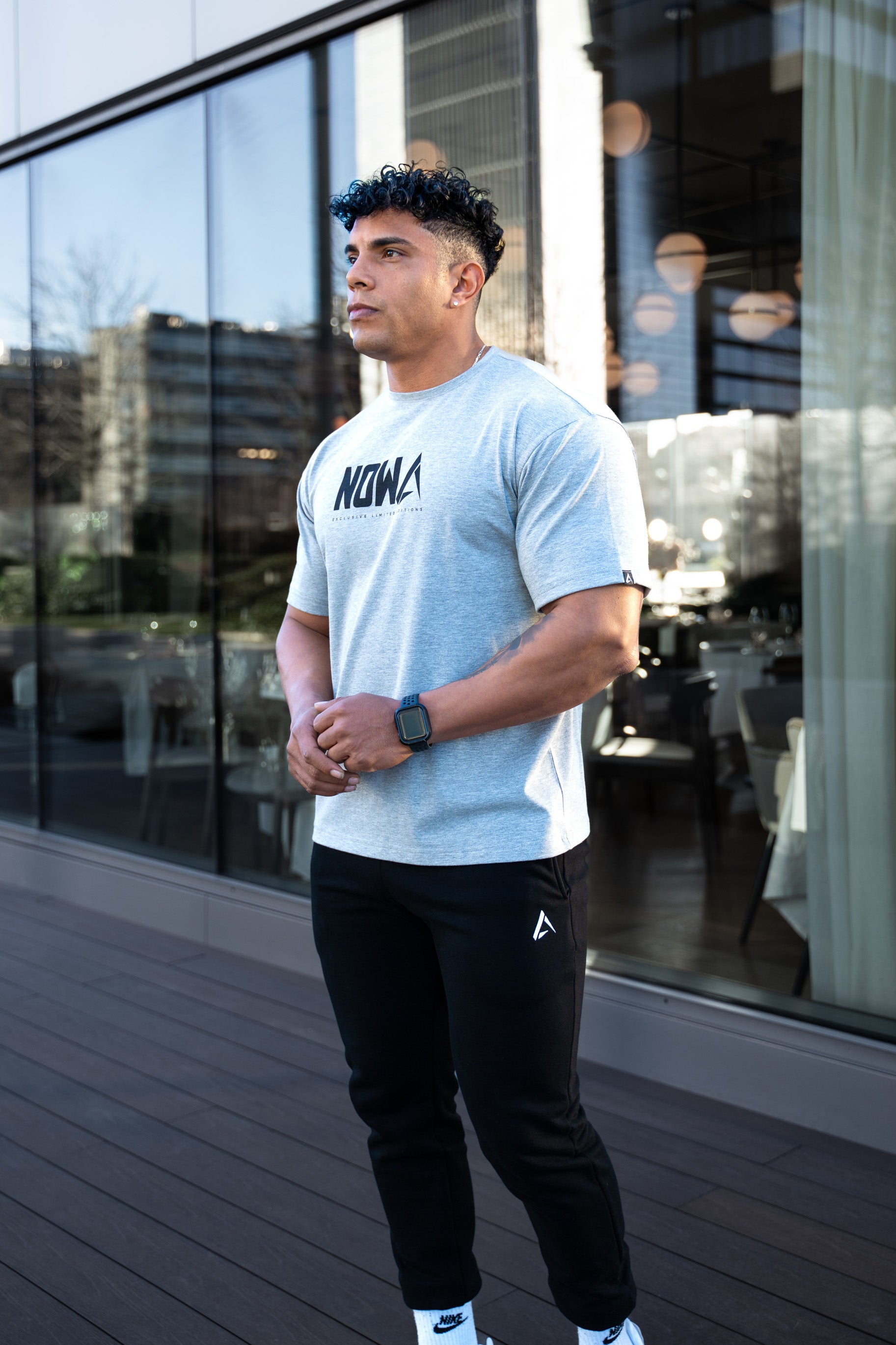 Camiseta ONYX™️ Fitted - Grey