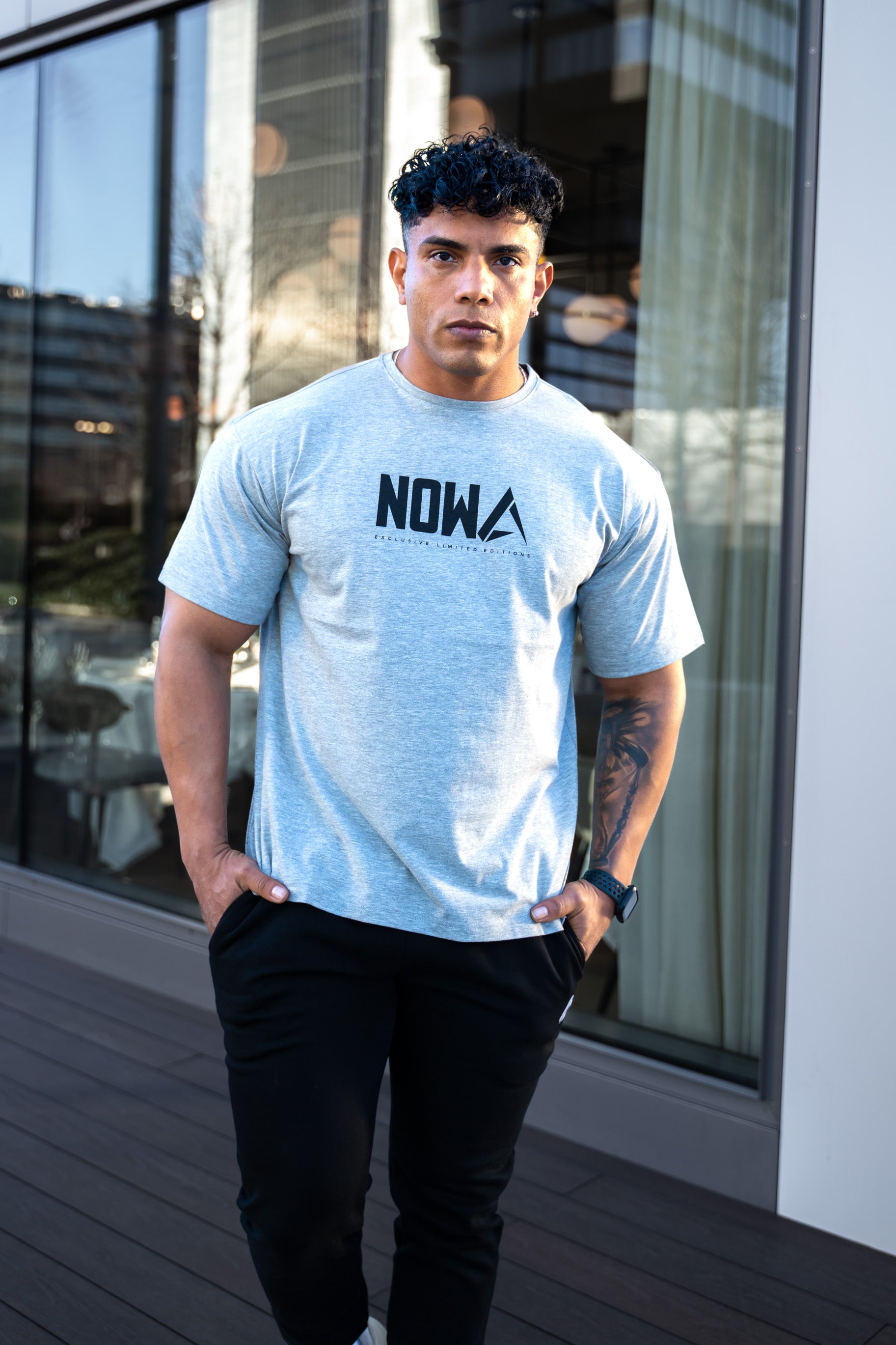 Camiseta ONYX™️ Fitted - Grey