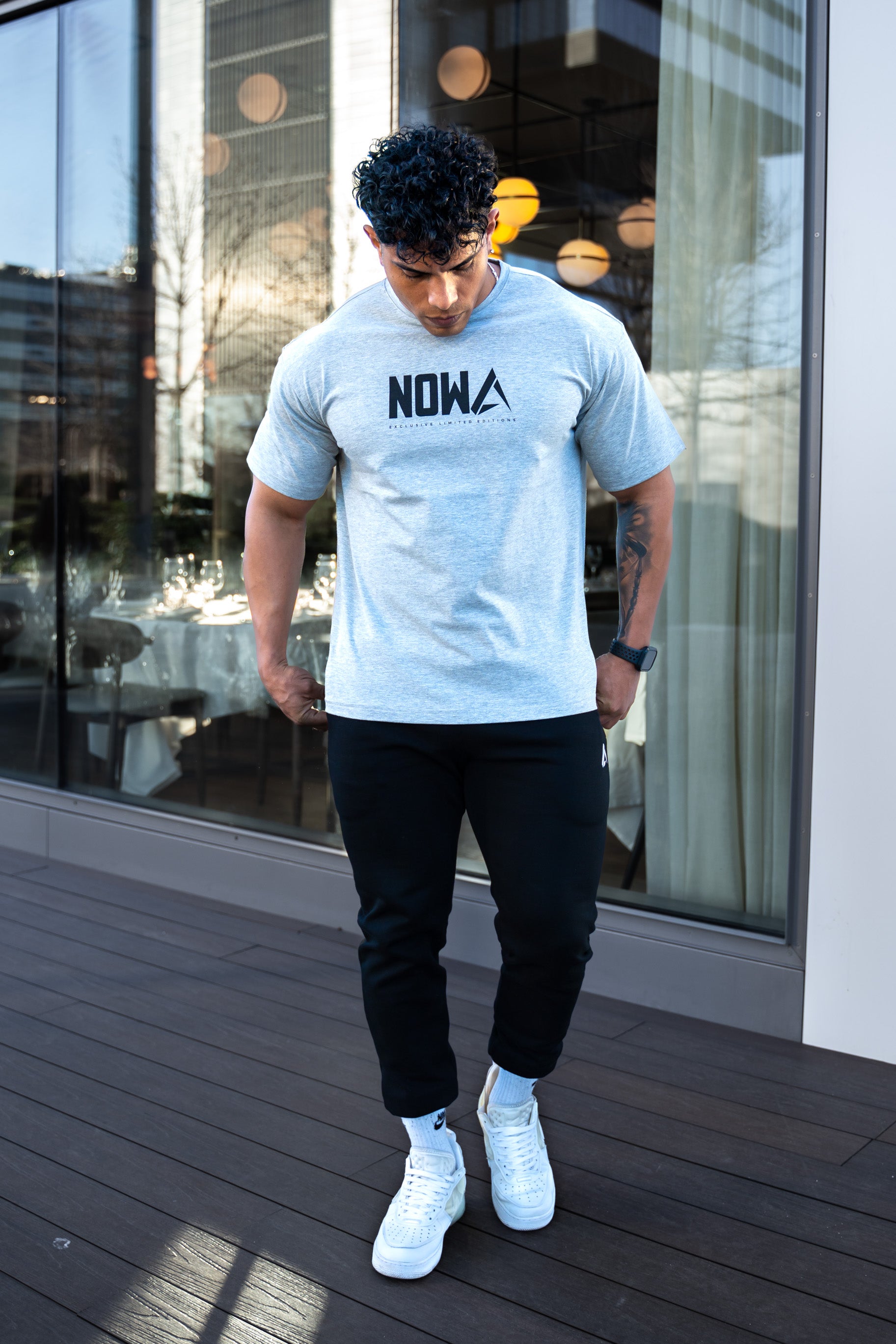 Camiseta ONYX™️ Fitted - Grey