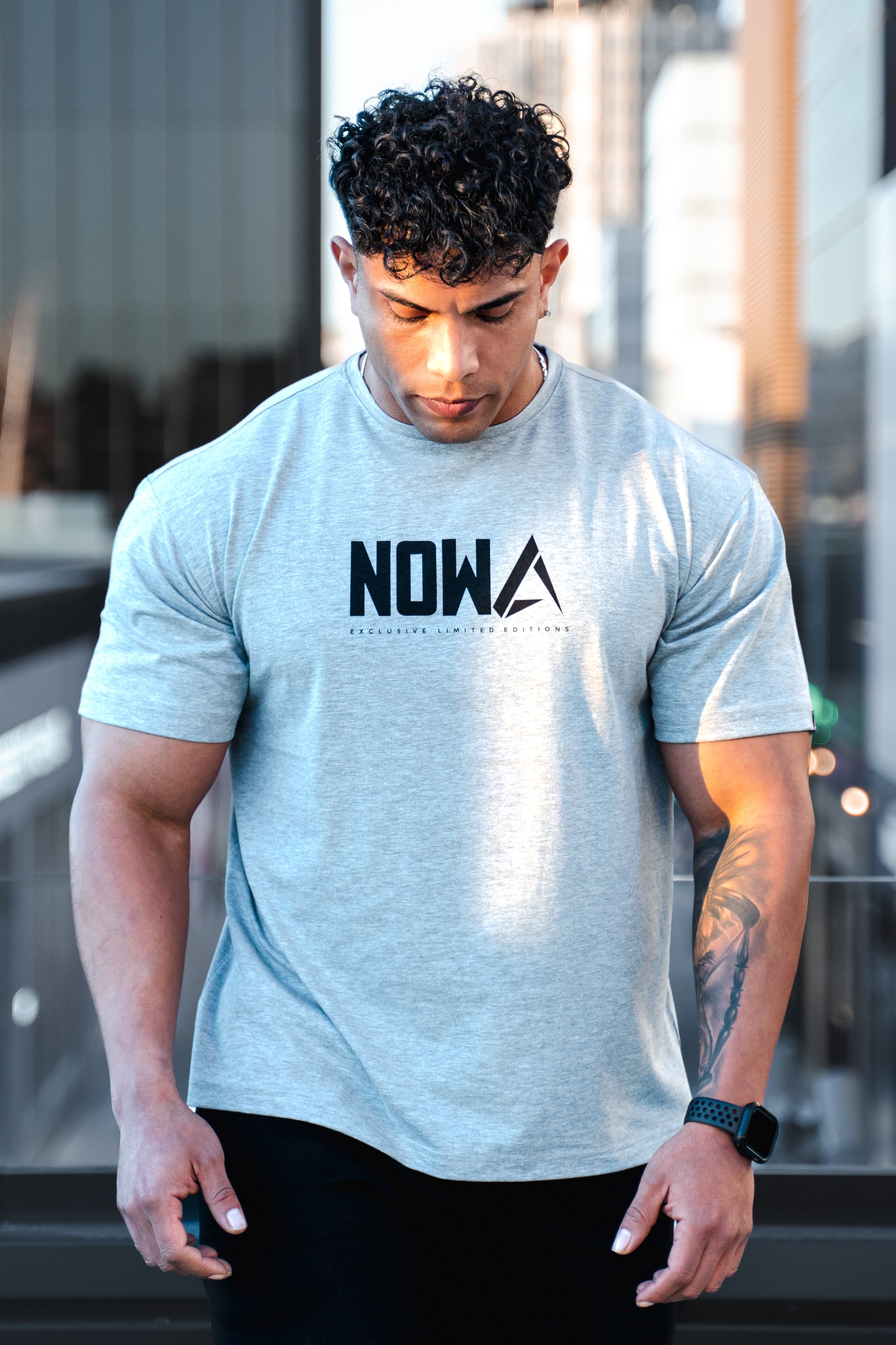 ONYX™️ Fitted T-shirt - Gray