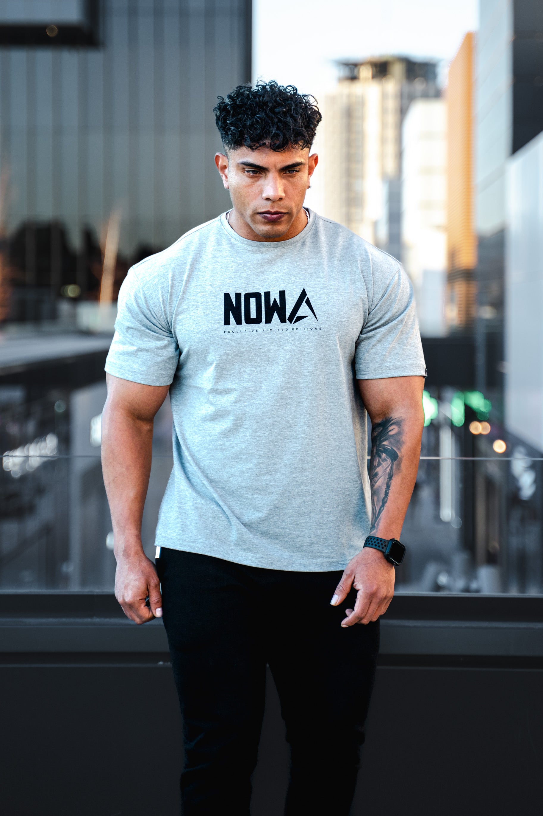 Camiseta ONYX™️ Fitted - Grey