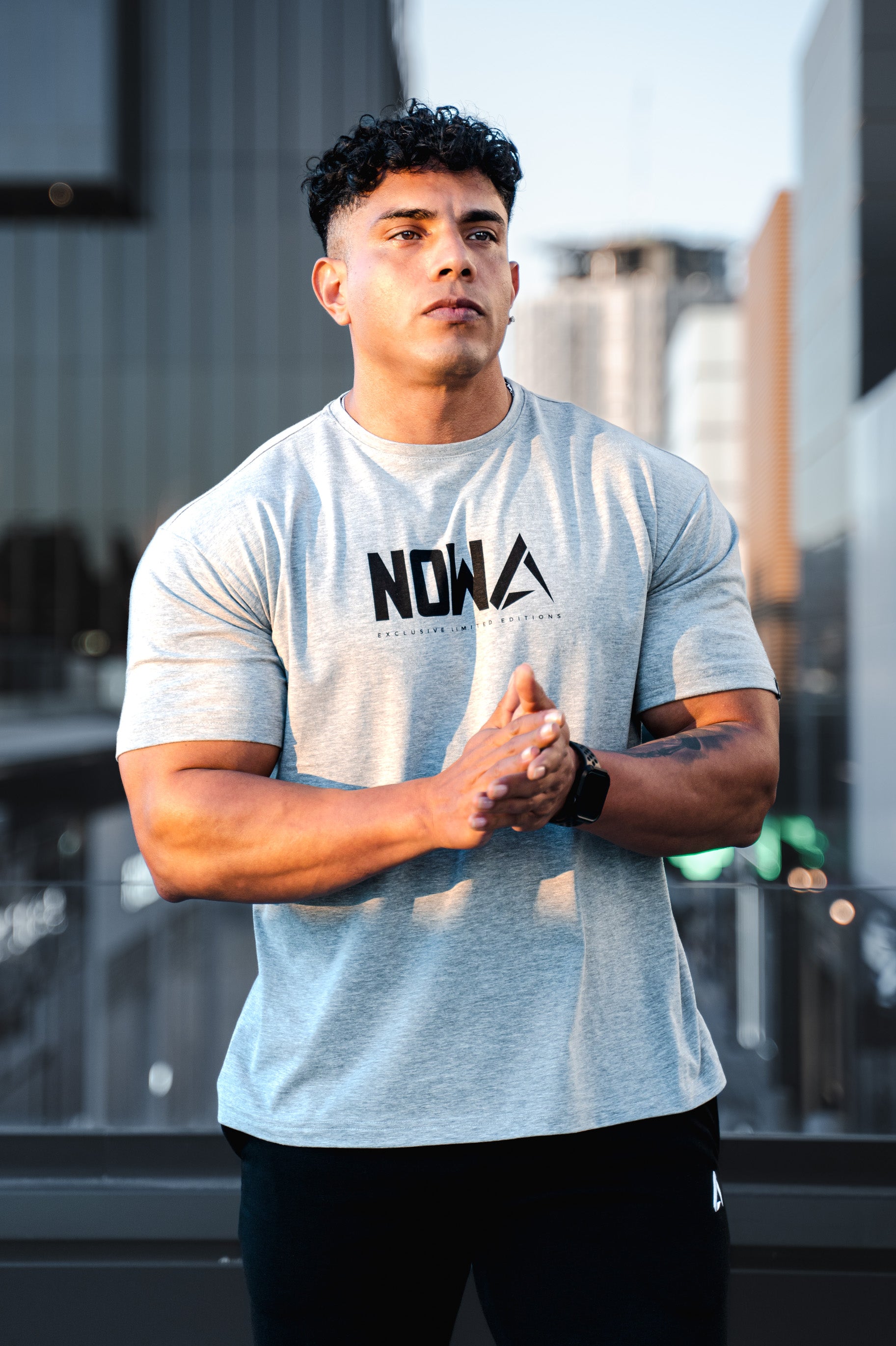 ONYX™️ Fitted T-shirt - Gray