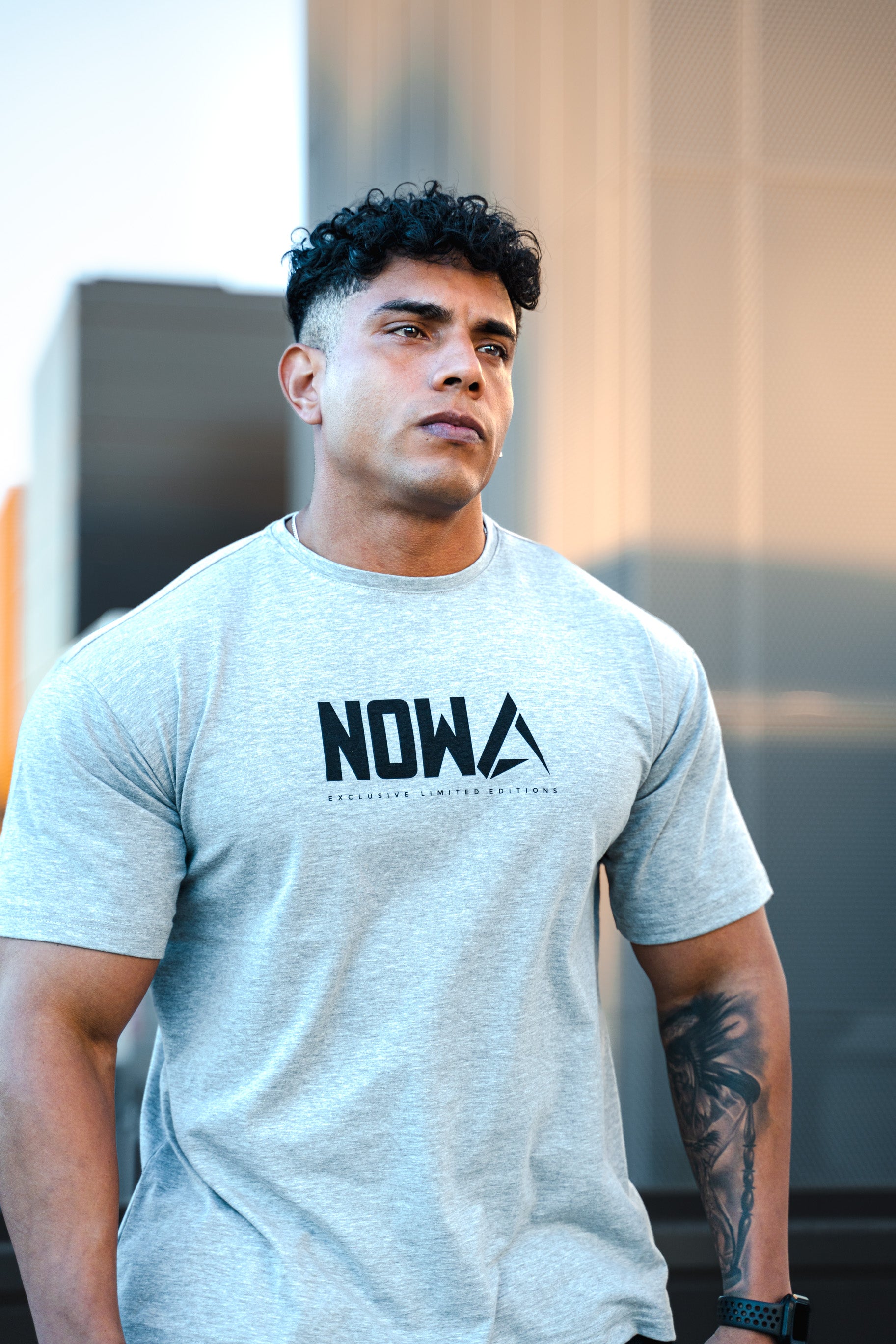 ONYX™️ Fitted T-shirt - Gray