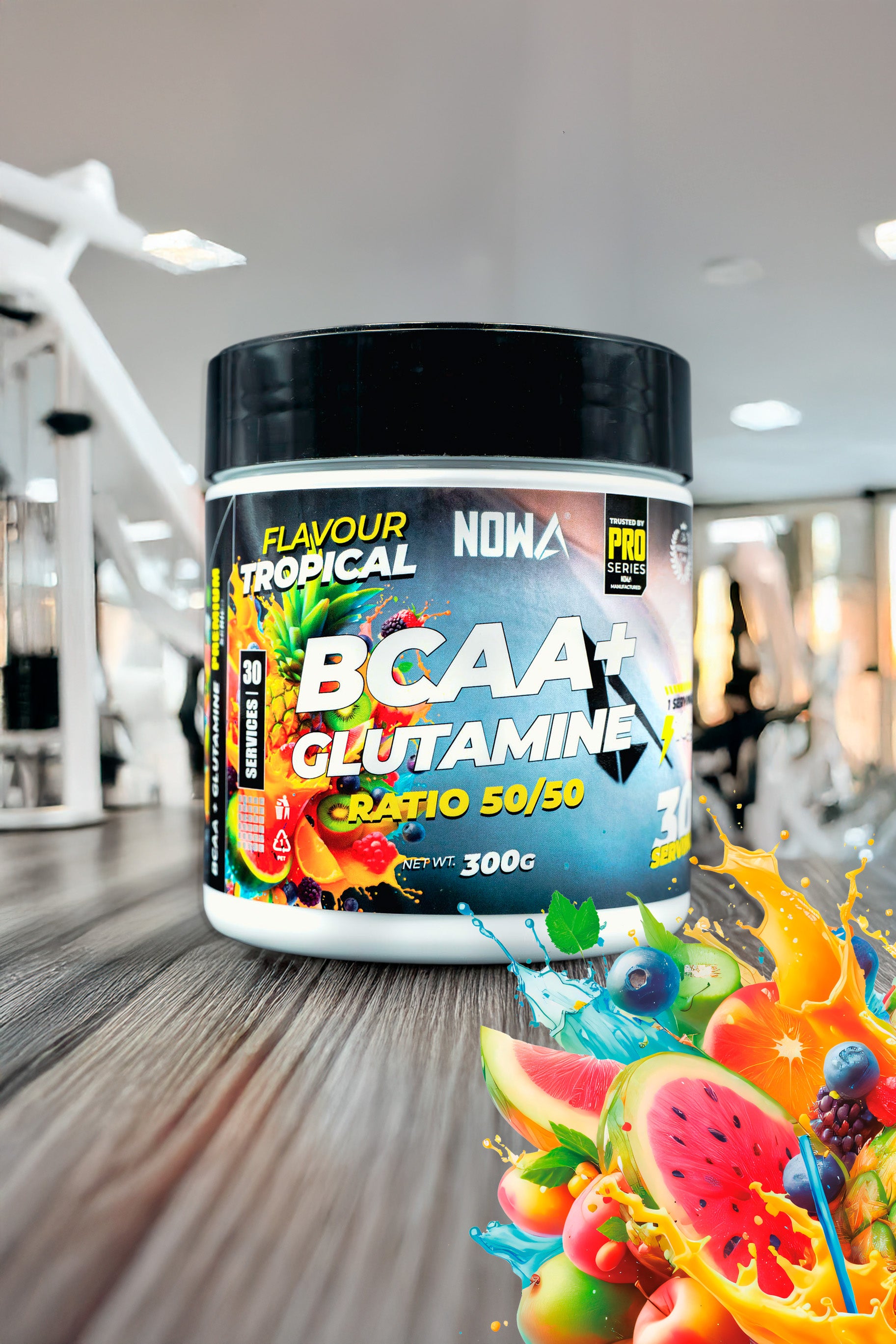 Aminoácidos BCAAs + Glutamina - Tropical