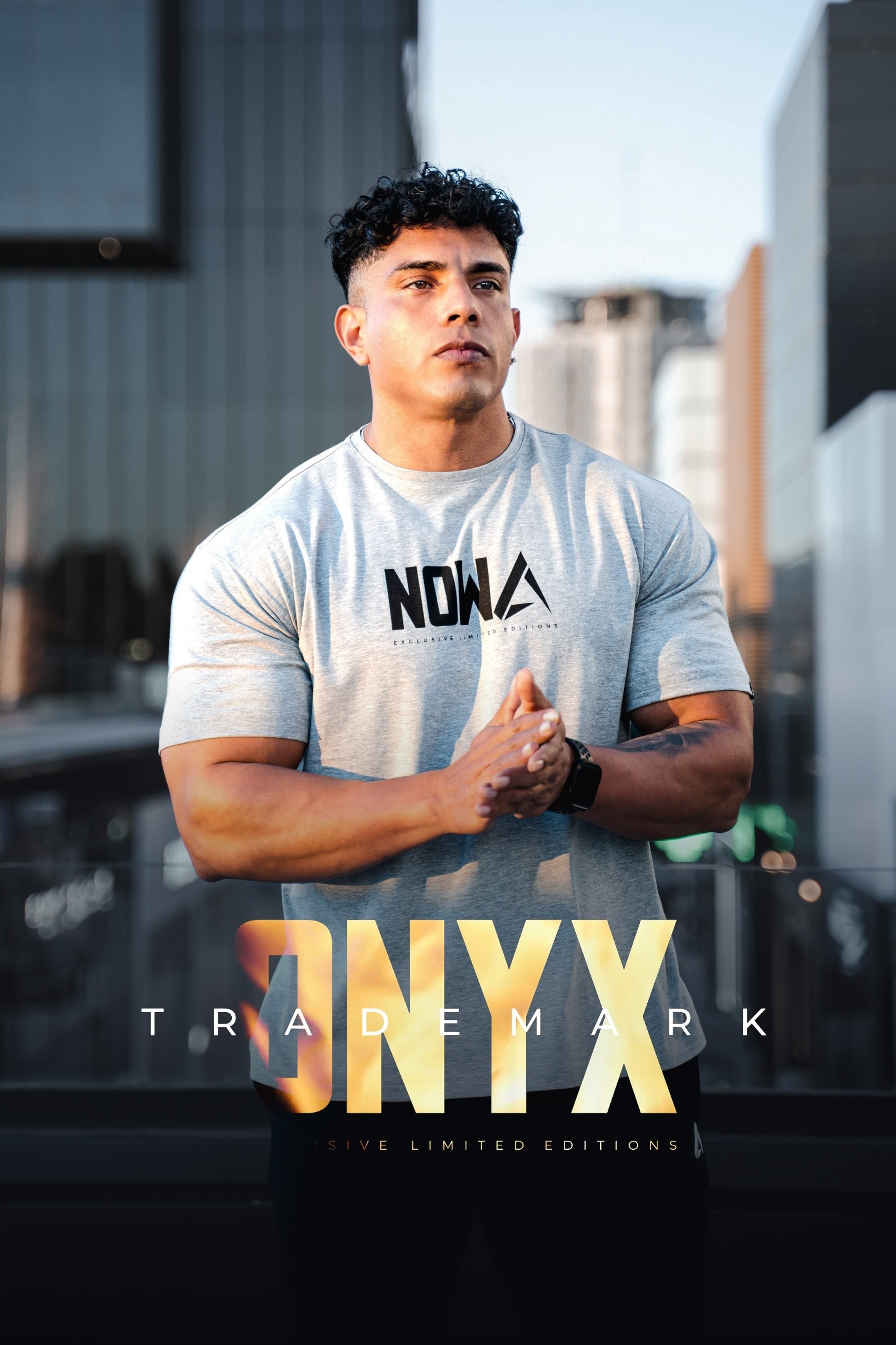 Camiseta ONYX™️ Fitted - Grey