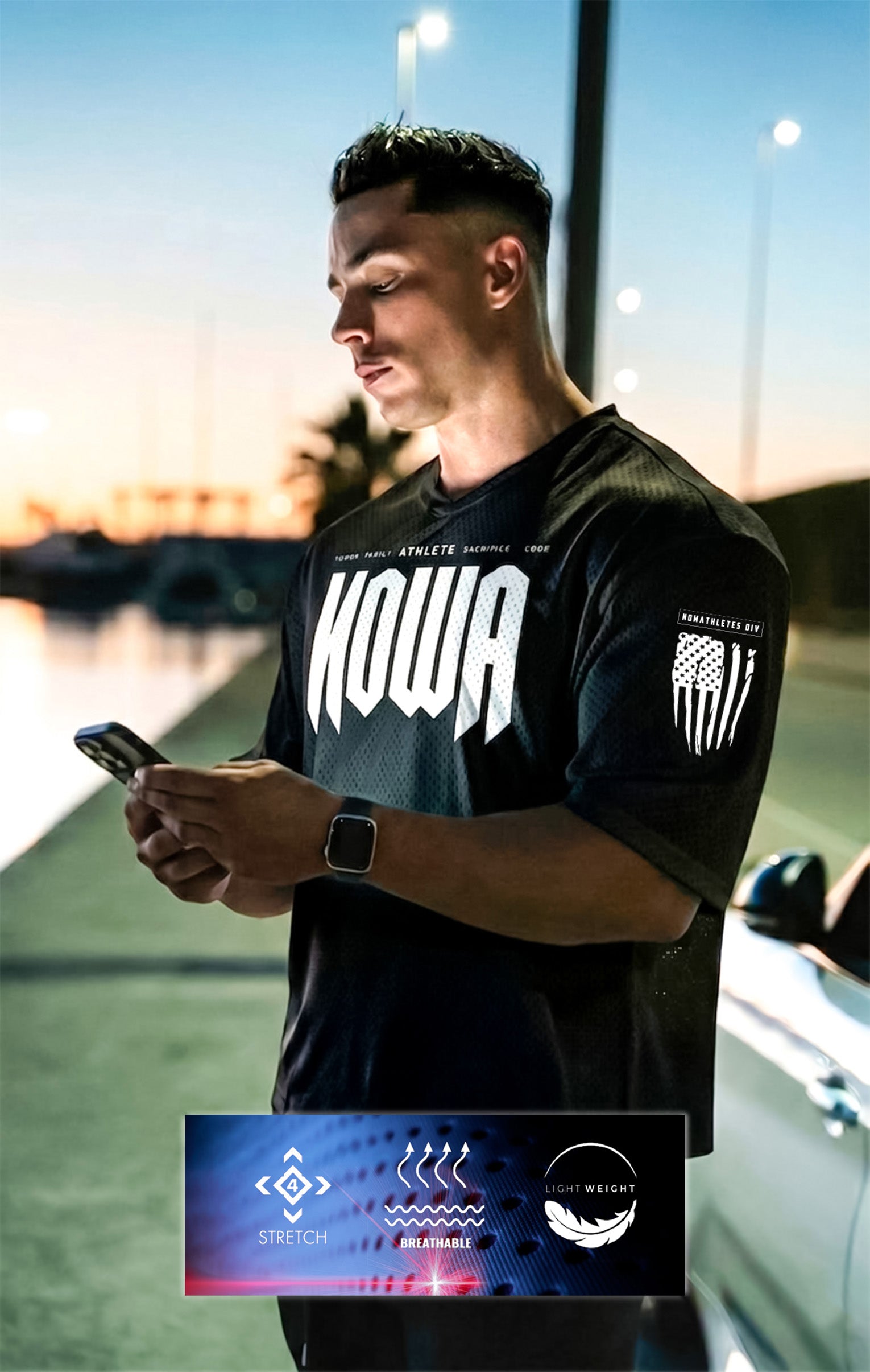 PRO Division Cropped - Iridian Black