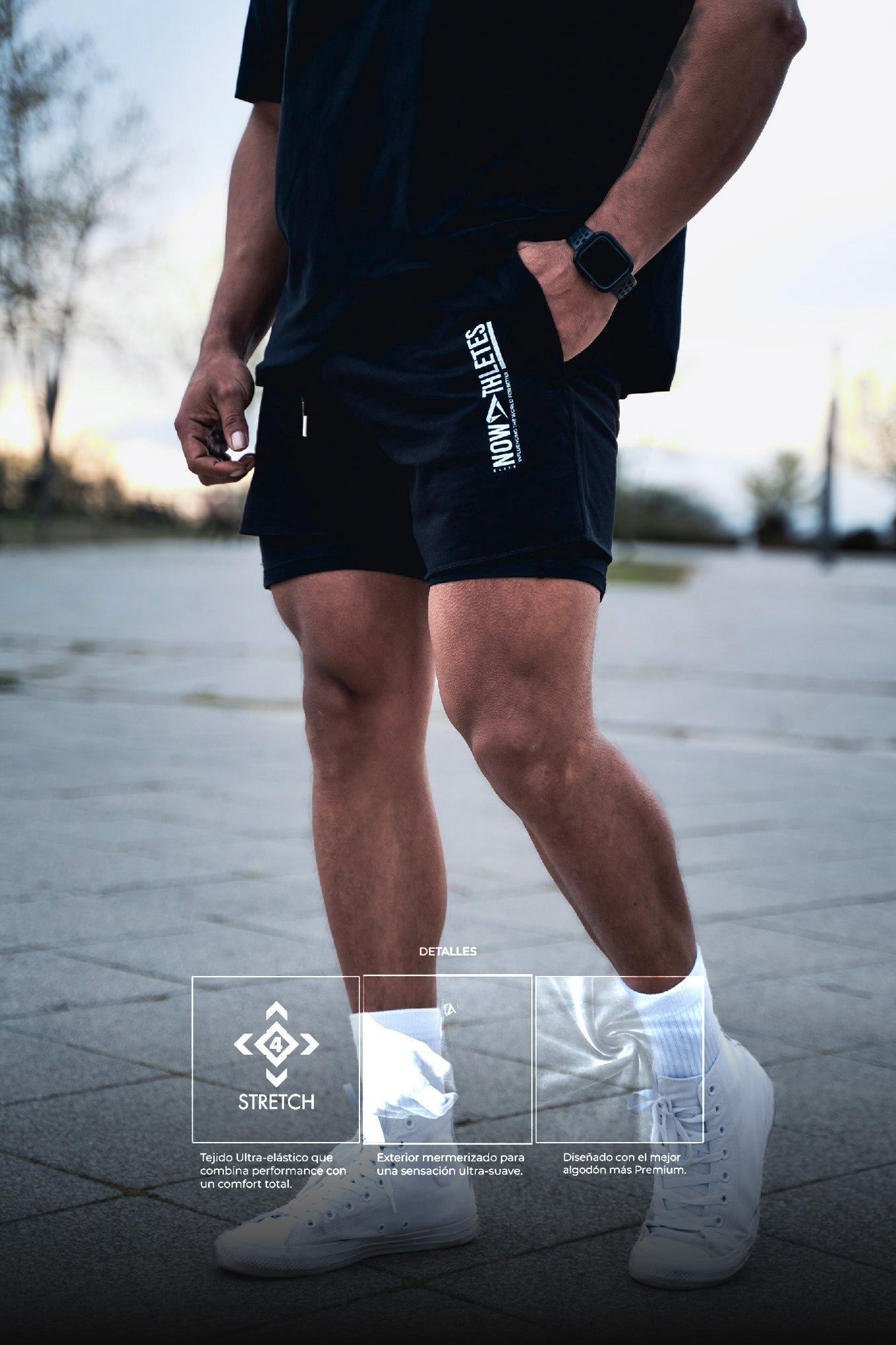 The Ultimate Shorts 2.0 Fitted - Black