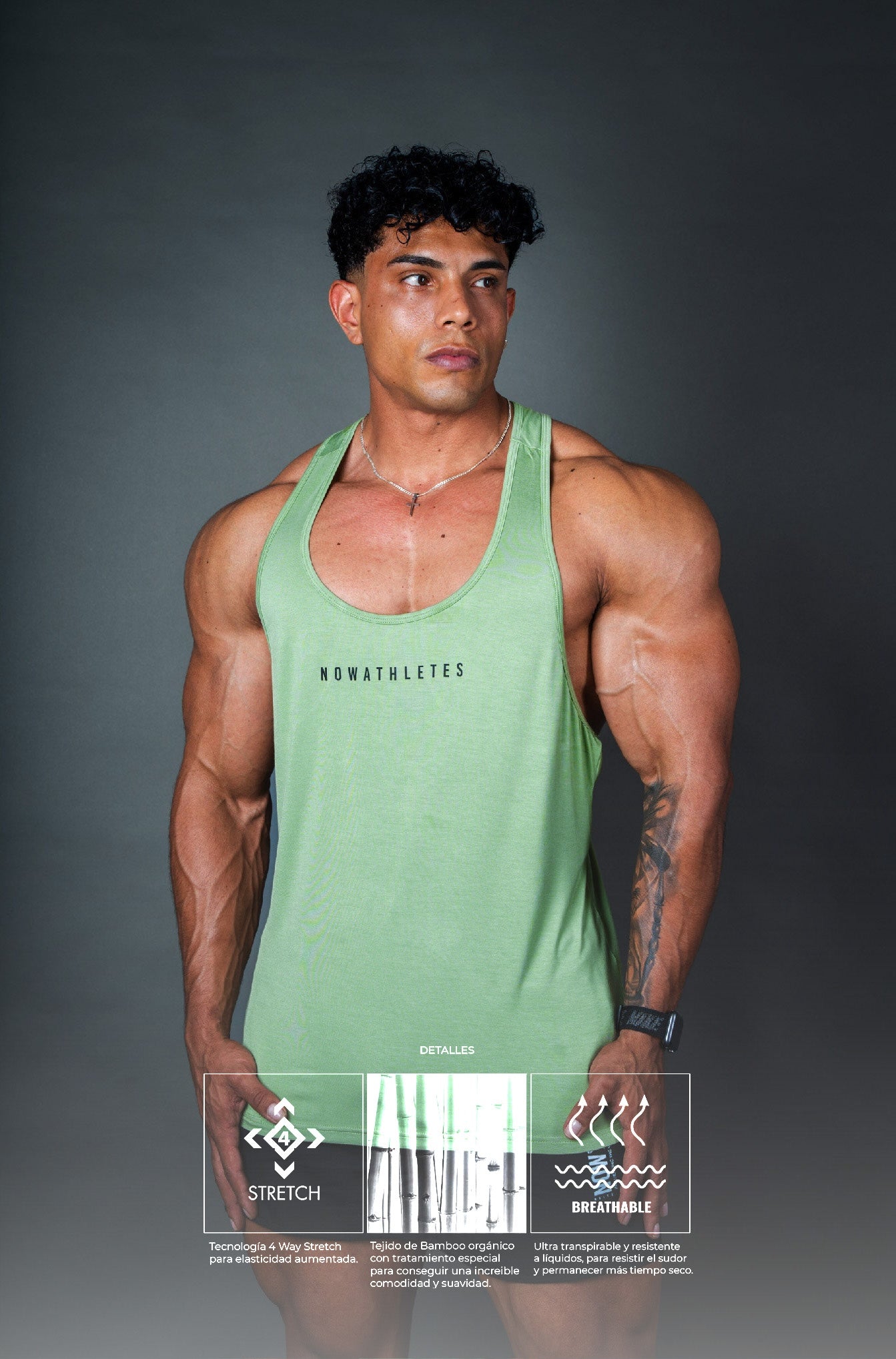 Evolution Bamboo Stringer 2.0 - Militar Green