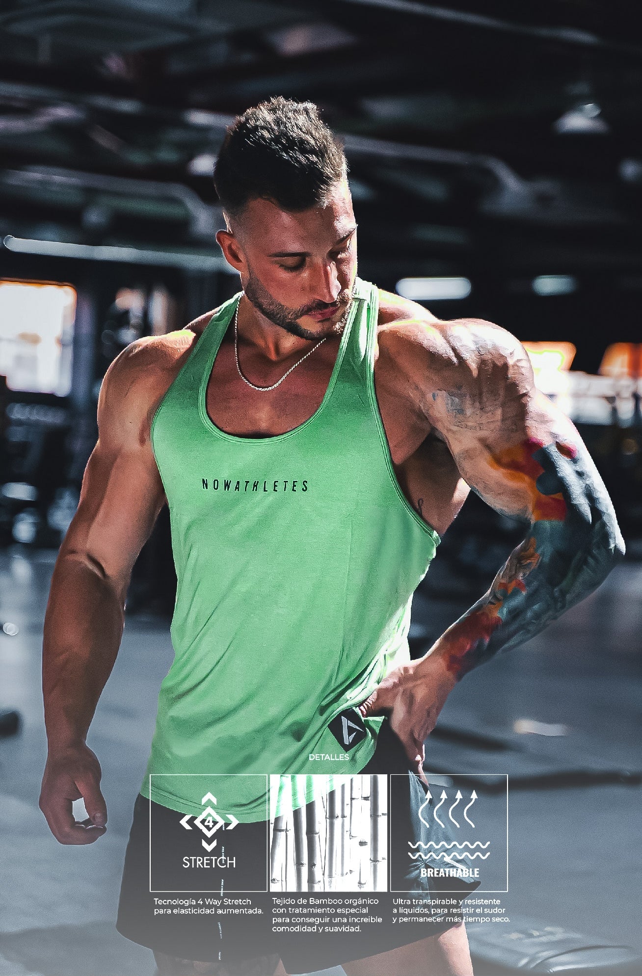 Evolution Bamboo Stringer 2.0 - Militar Green