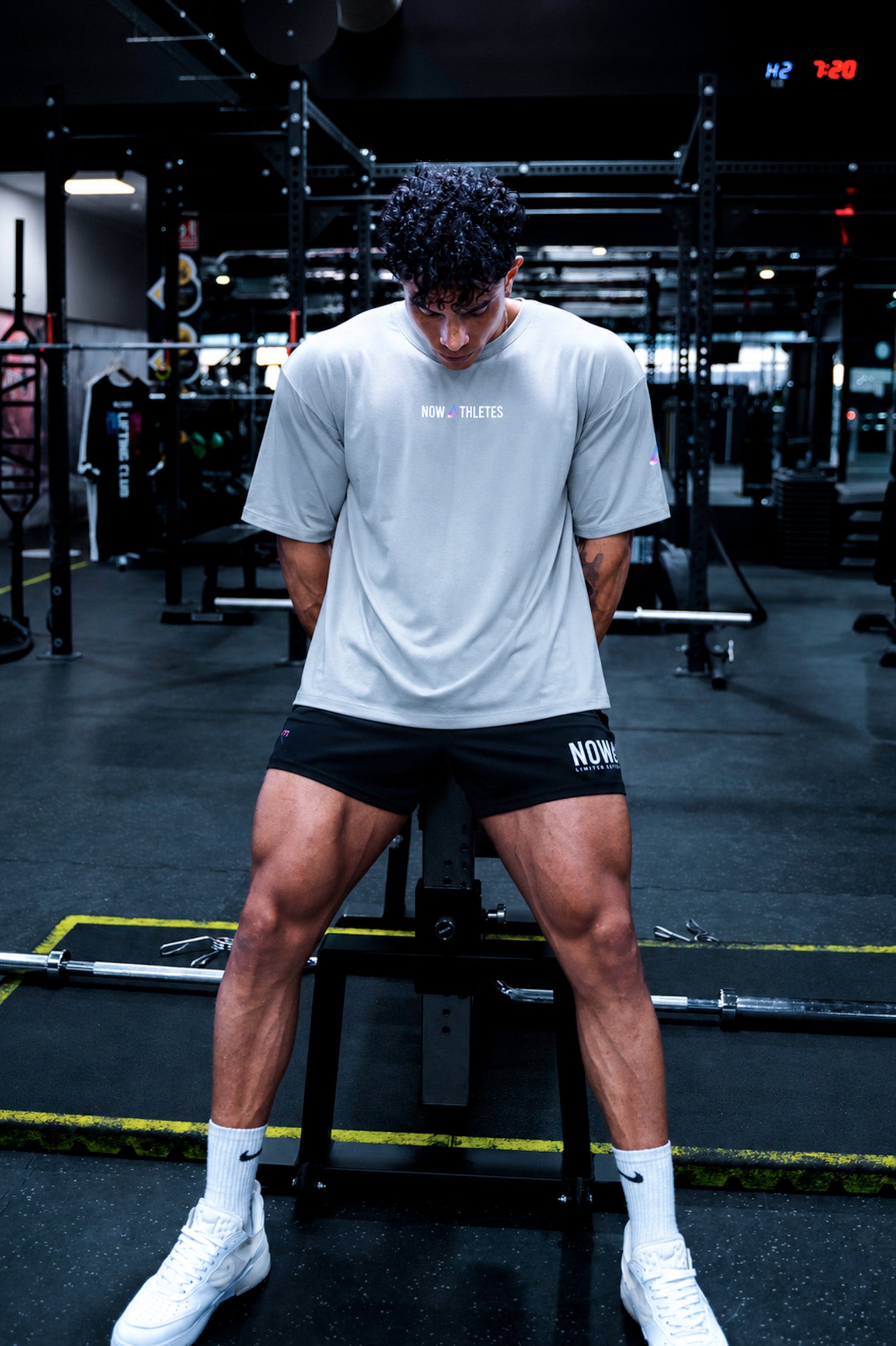 Supernova Returns Boxy Tee - Ice Grey