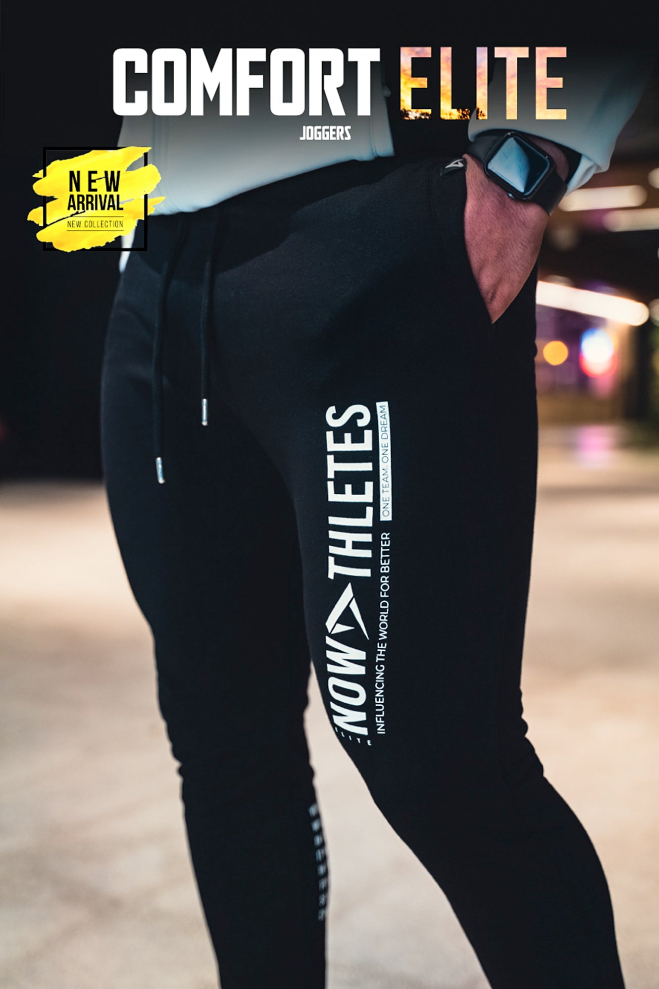 Comfort Elite Joggers - Black 