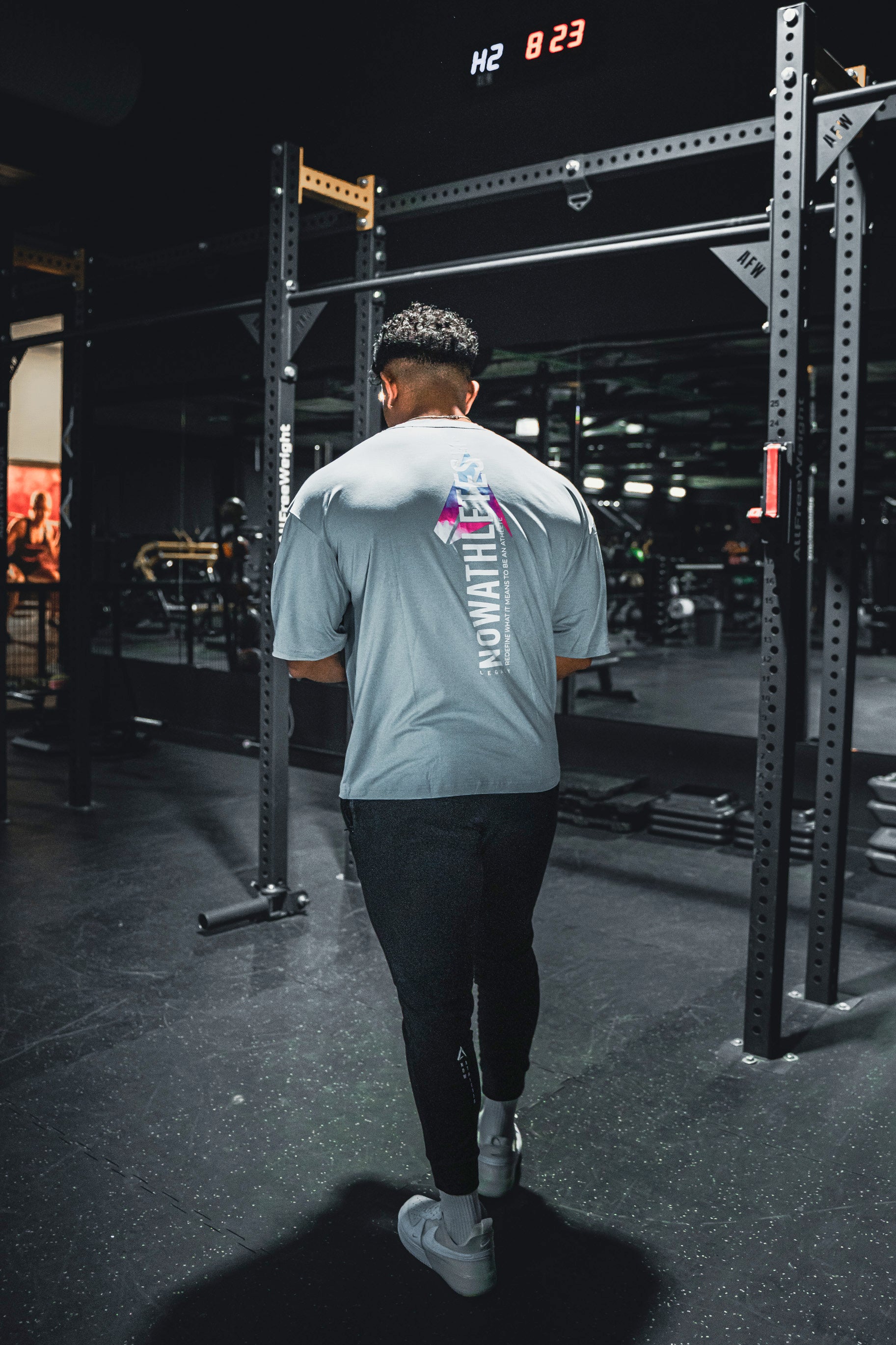 Supernova Returns Boxy Tee - Ice Grey